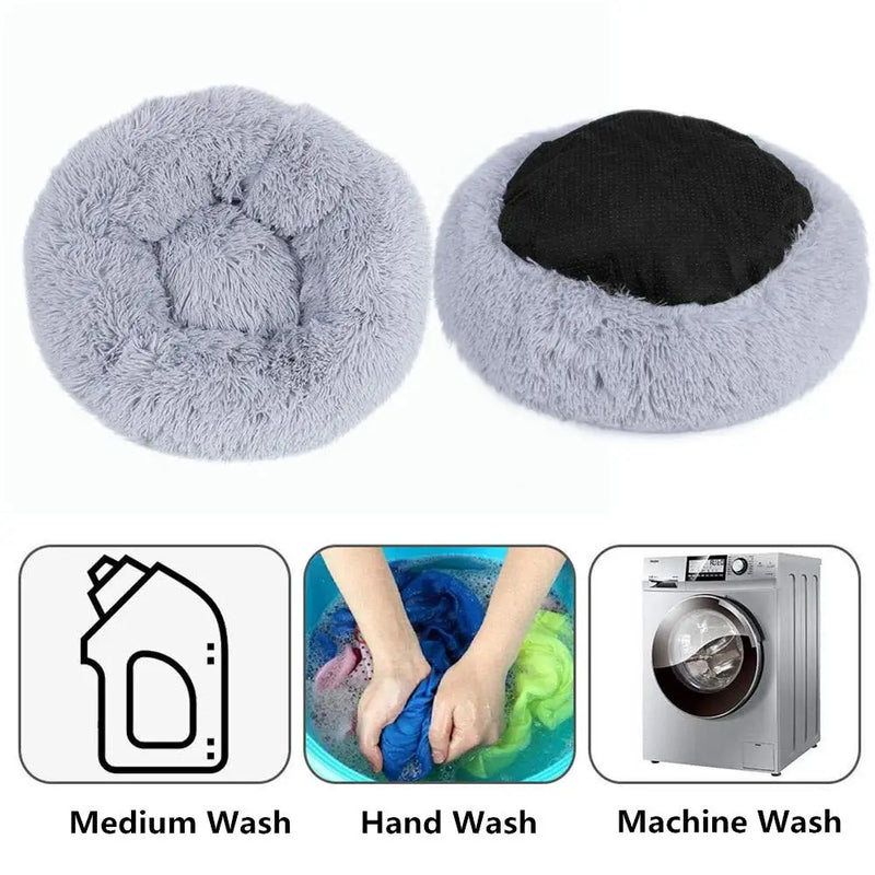 Cama redonda para animais de estimação de 40-80 cm para cães.