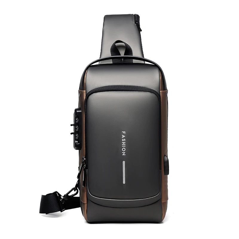 Bolsa de ombro com usb