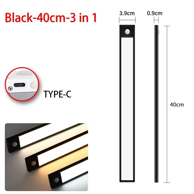 LED com sensor de movimento