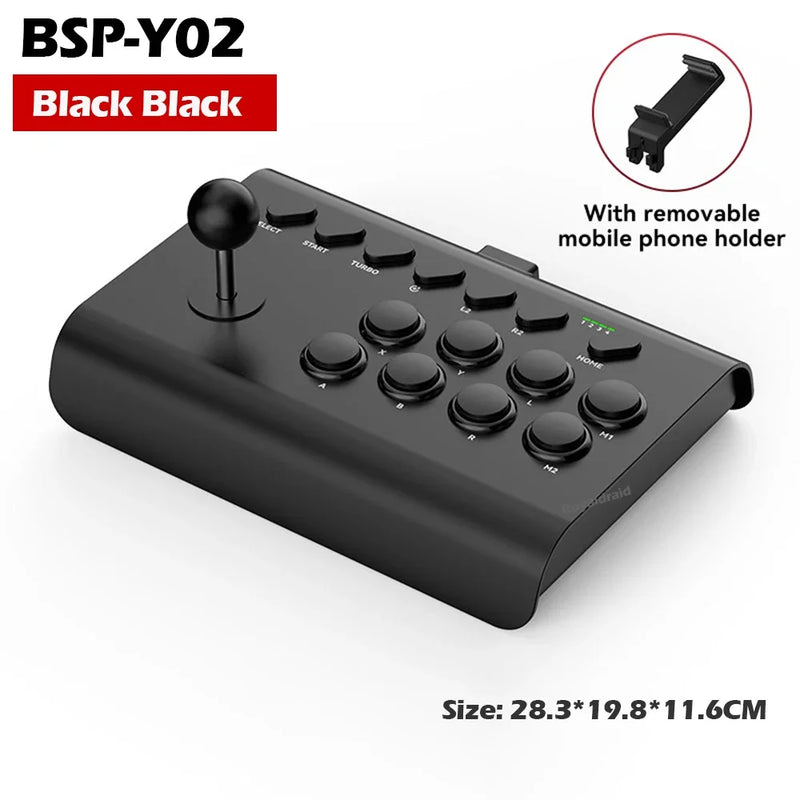 Controle de arcade Y02 para PS4/PS3/Xbox One/Switch OLED/Android/iOS