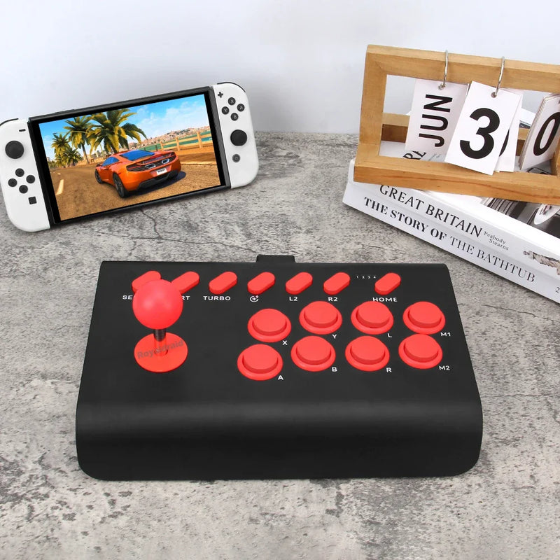 Controle de arcade Y02 para PS4/PS3/Xbox One/Switch OLED/Android/iOS