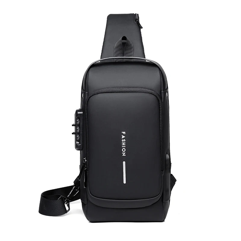 Bolsa de ombro com usb