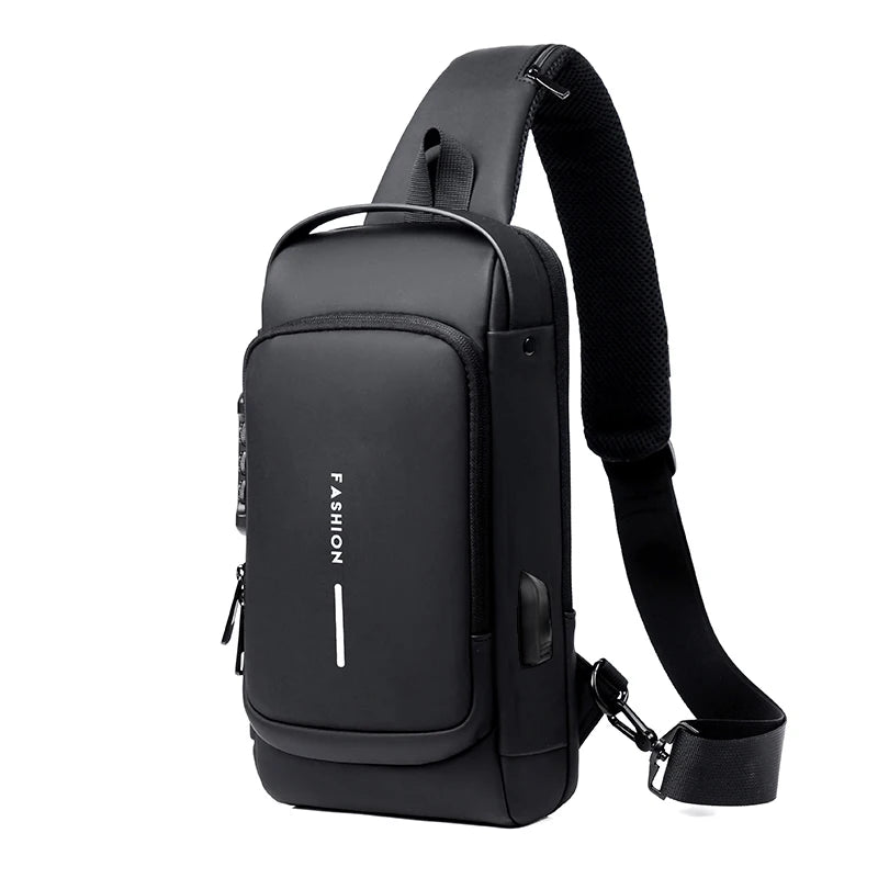 Bolsa de ombro com usb