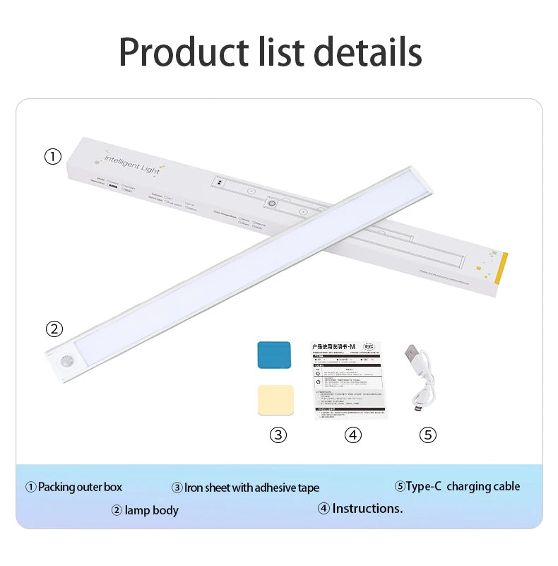 LED com sensor de movimento