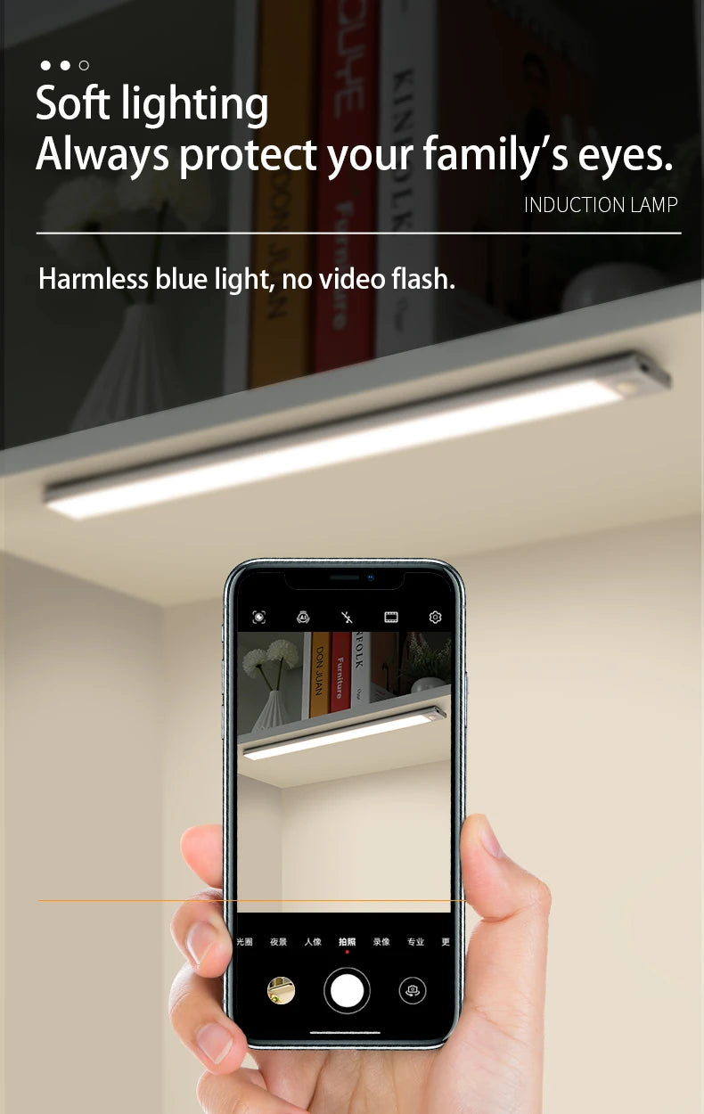 LED com sensor de movimento