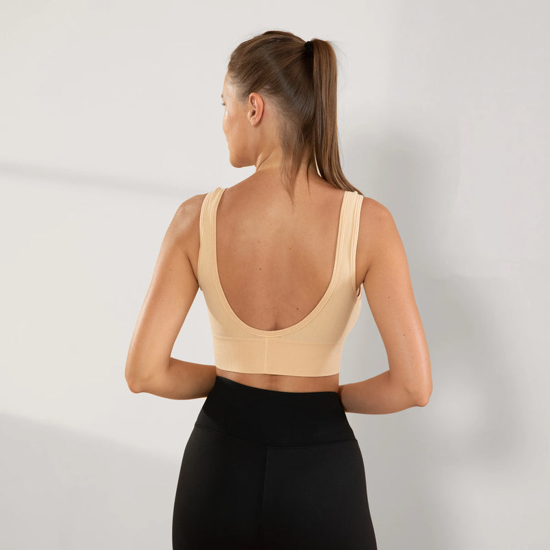 Top de ginástica Academia femininas