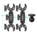 Kit de braçadeira dupla para motocicleta, bicicleta, etc