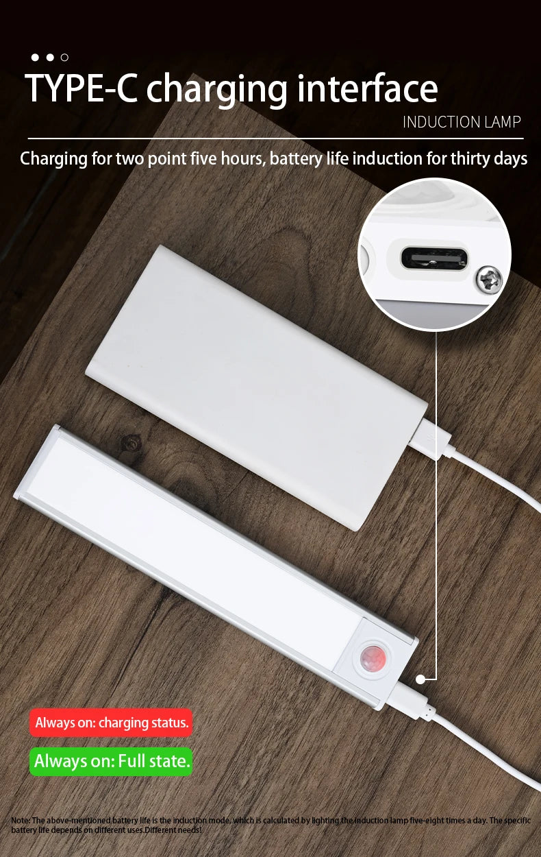 LED com sensor de movimento