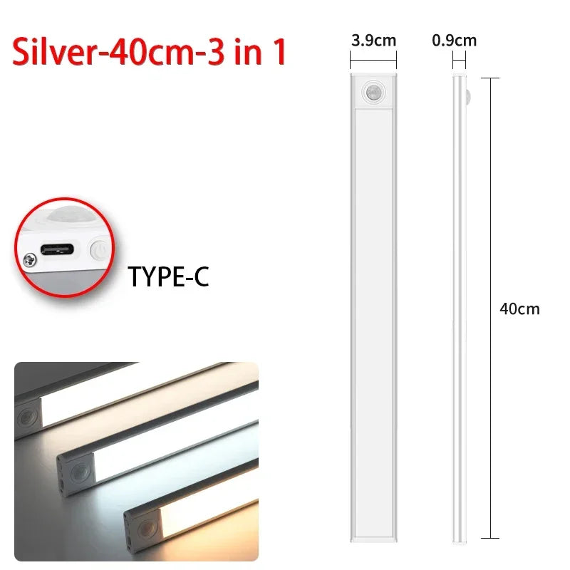 LED com sensor de movimento