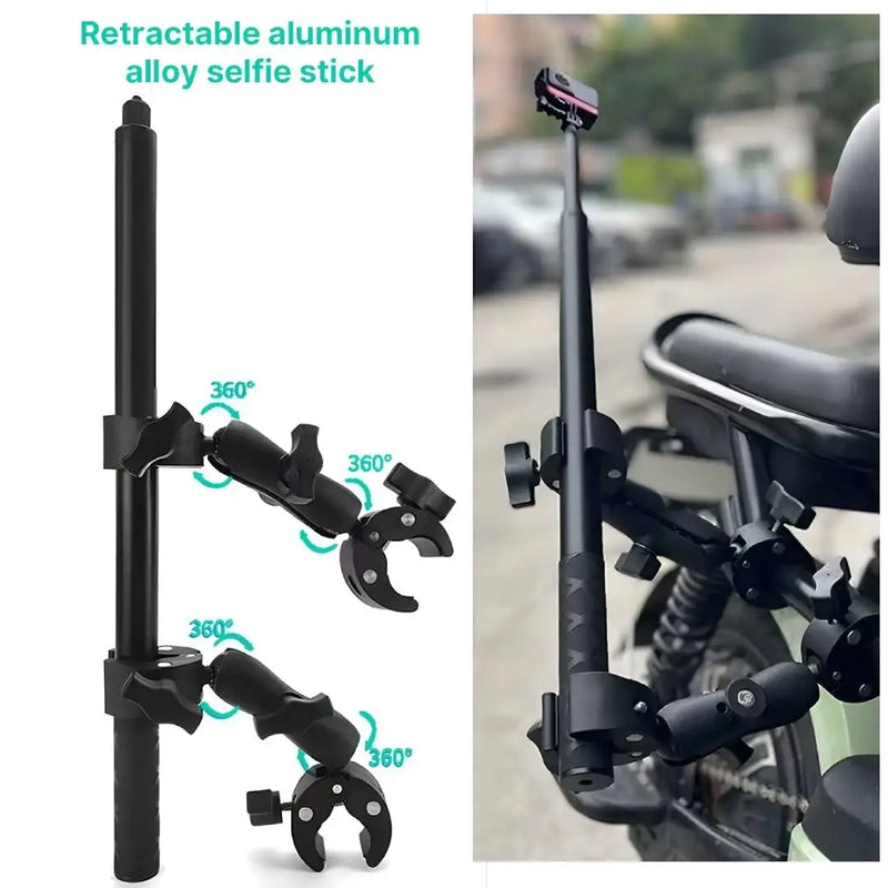 Kit de braçadeira dupla para motocicleta, bicicleta, etc