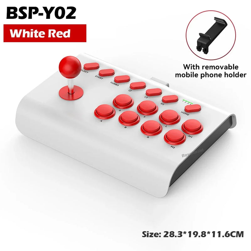 Controle de arcade Y02 para PS4/PS3/Xbox One/Switch OLED/Android/iOS