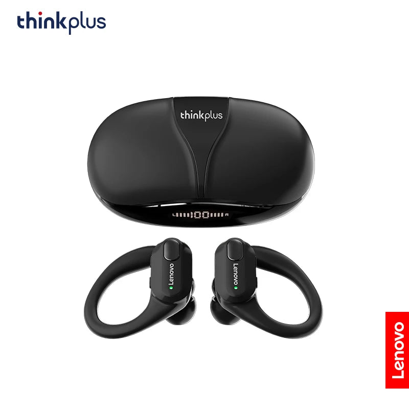 Fones de ouvido esportivos sem fio Lenovo XT80 originais com microfone