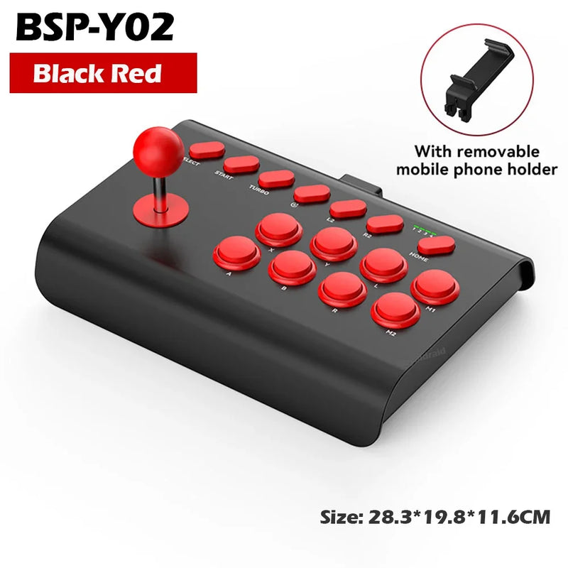 Controle de arcade Y02 para PS4/PS3/Xbox One/Switch OLED/Android/iOS
