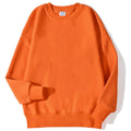 Moletom feminino liso com capuz, moda outono inverno
