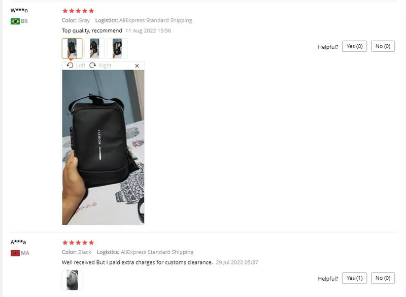 Bolsa de ombro com usb