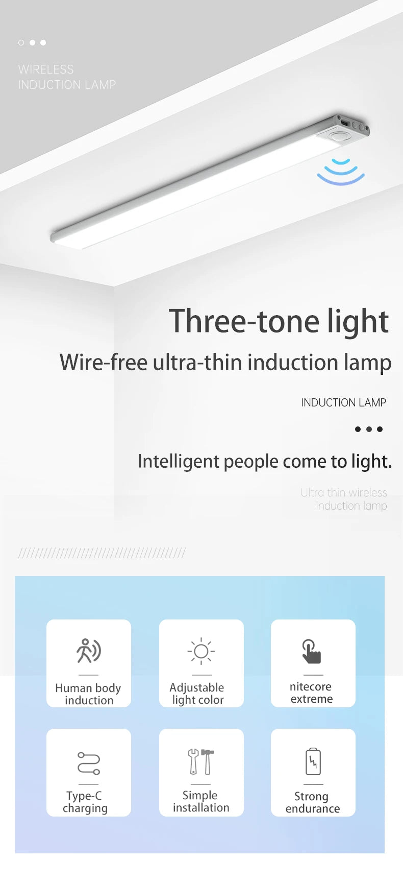 LED com sensor de movimento