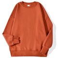 Moletom feminino liso com capuz, moda outono inverno