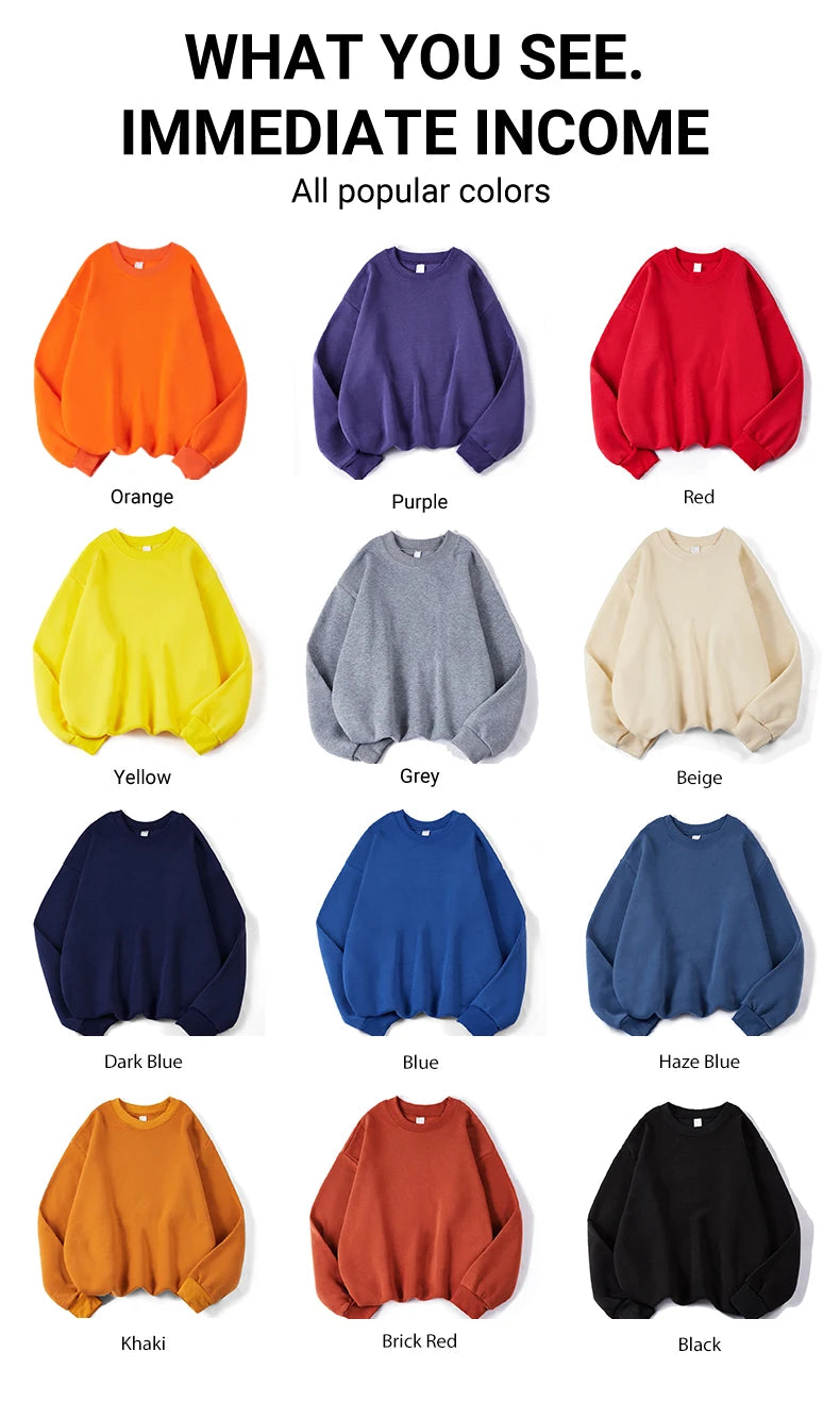Moletom feminino liso com capuz, moda outono inverno
