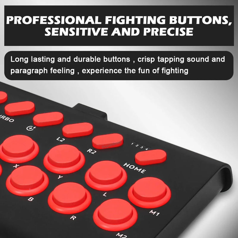 Controle de arcade Y02 para PS4/PS3/Xbox One/Switch OLED/Android/iOS