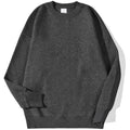 Moletom feminino liso com capuz, moda outono inverno