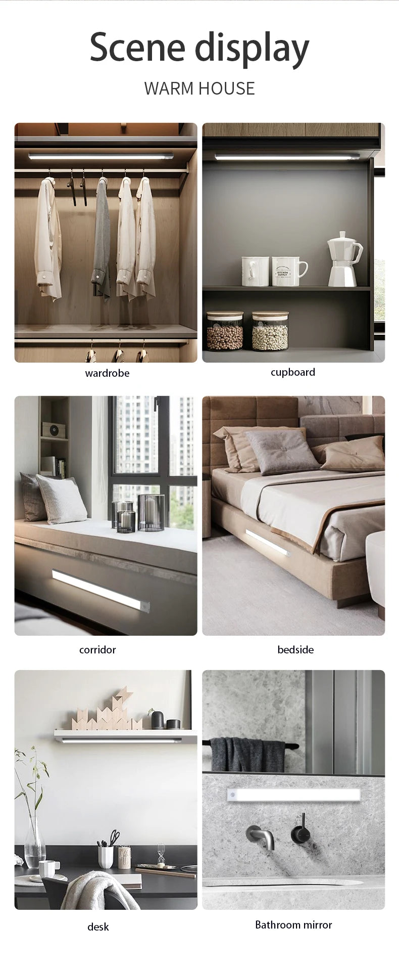 LED com sensor de movimento