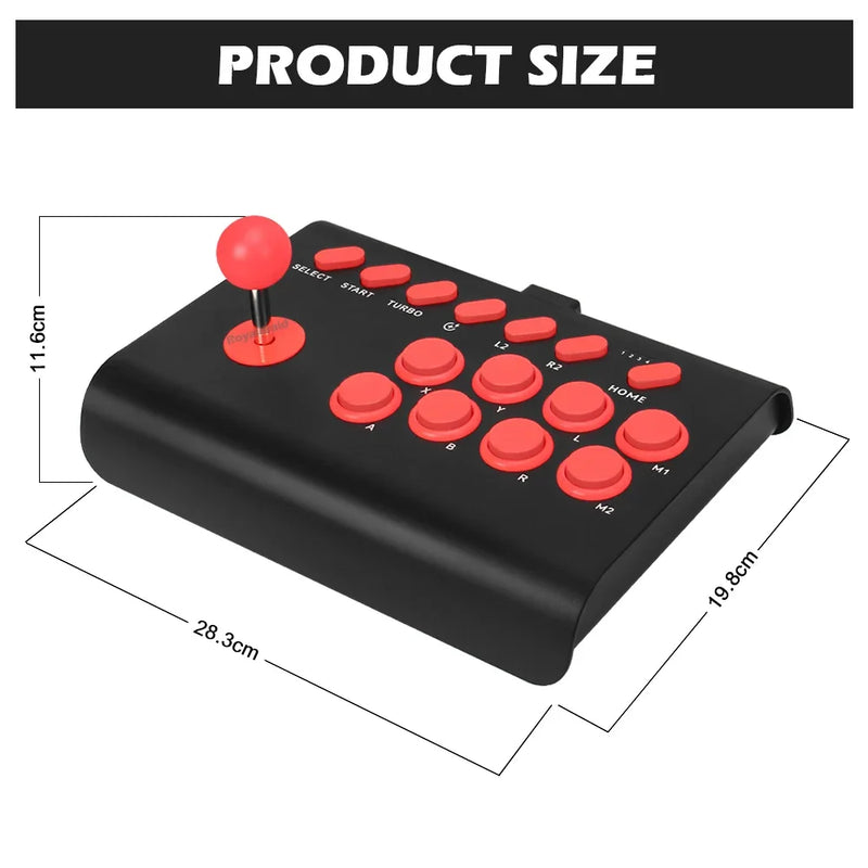 Controle de arcade Y02 para PS4/PS3/Xbox One/Switch OLED/Android/iOS