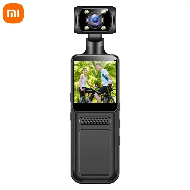 8K HD Câmera de bolso portátil com rotação de 180°